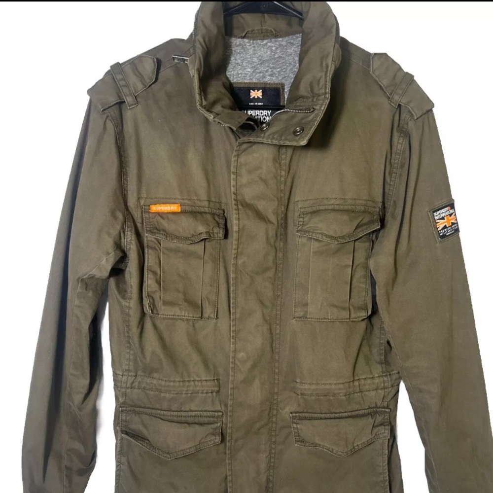 SUPERDRY INTERNATIONAL MILITARY JACKET (Extra Small) THE ROOKIE